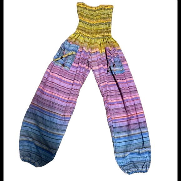 Gypsy Rise Pants - Harem Pants by Gypsy Rose S/M.  BL/RD6